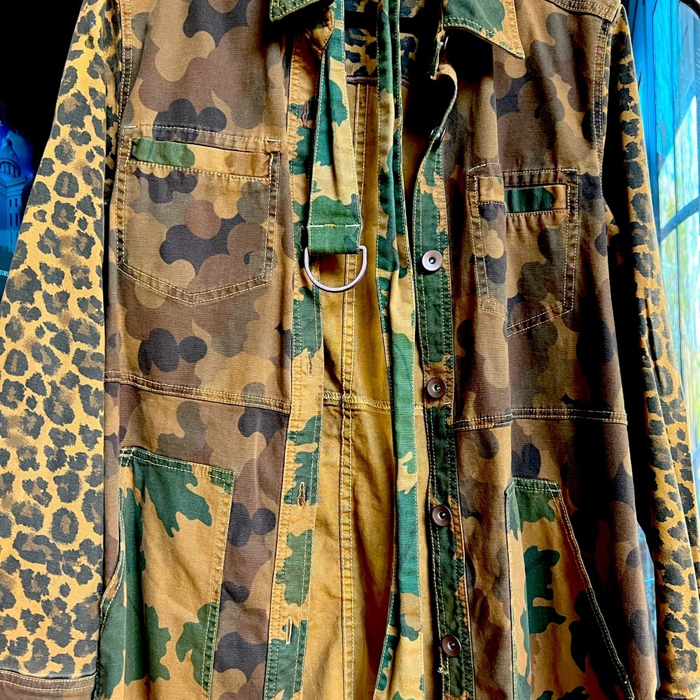 Safari Camo Jacket by Pilcro Anthropologie
